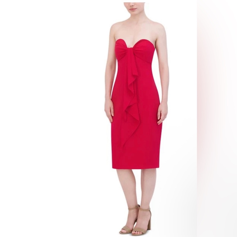 BCBG Max Azria Red Bodycon Dress | NWT